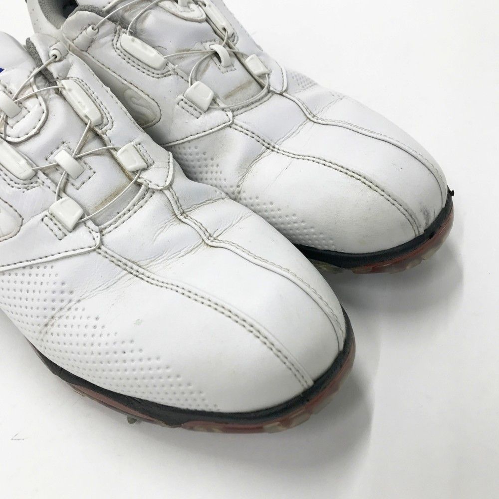 LE COQ GOLF ルコックゴルフ QQ0595 ゴルフシューズ ヒールダイヤル式 ボア  ホワイト系 25.5 [240101469772] ゴルフウェア メンズ ストスト LE COQ GOLF ルコックゴルフ QQ0595 ゴルフシューズ ヒール