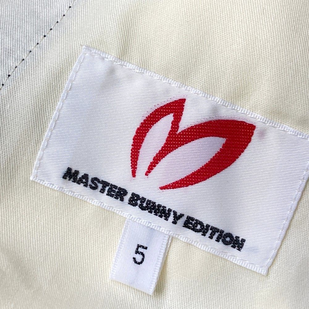 マスターバニーエディション ウール シアサッカー ゴルフ ロングパンツ サイズ5 サイズ：5 MASTER BUNNY EDITION マスターバニーエディション