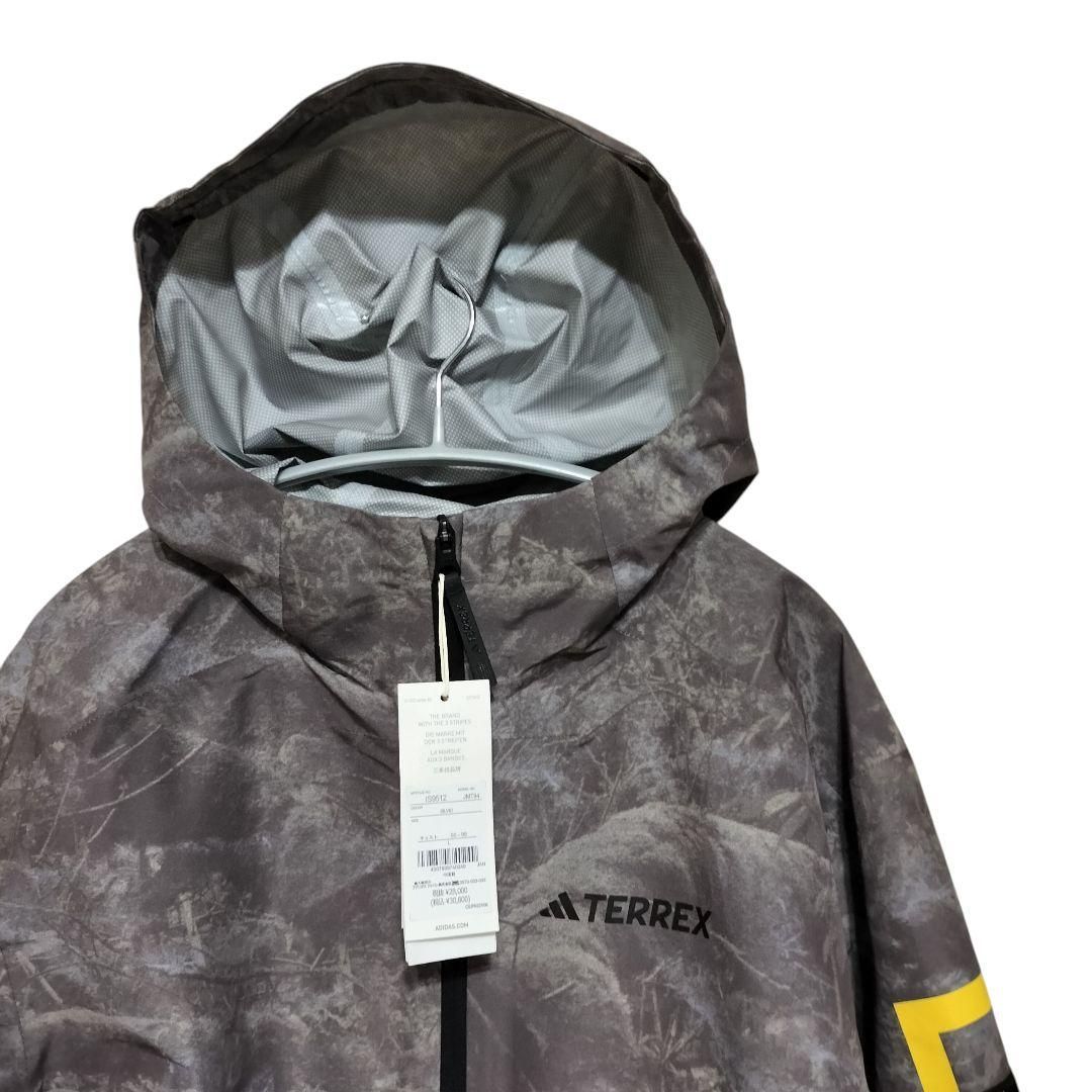 新品】adidas ナショナル ジオグラフィック RAIN.RDY L 総柄