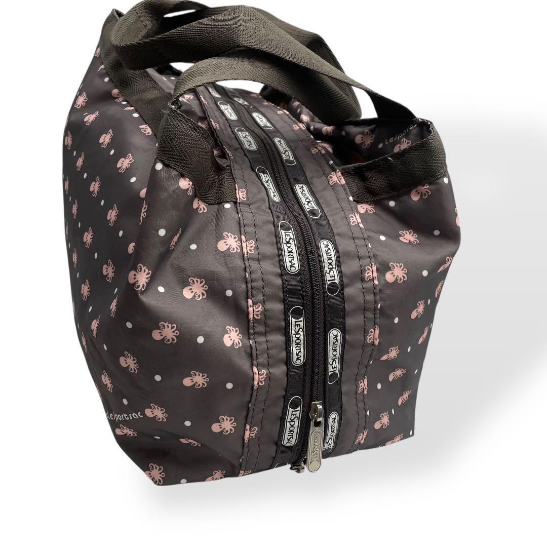 未使用★レスポートサックボストンバッグたこ柄 美品 LeSportsac ボストンバッグ ハンドバッグ 日本限定 たこ柄