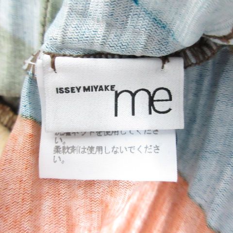 良品 ISSEY MIYAKE me プリーツ ドルマンシャツ イッセイミヤケISSEY MIYAKE ドルマンプリーツシャツ 青2 | DC
