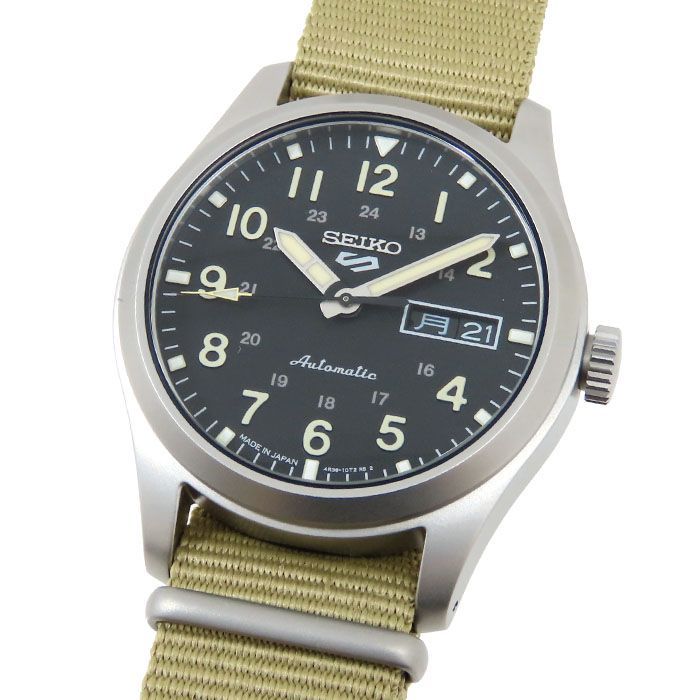 SEIKO セイコー 5スポーツ Field series SBSA117 4R36-10A0 ブラック 