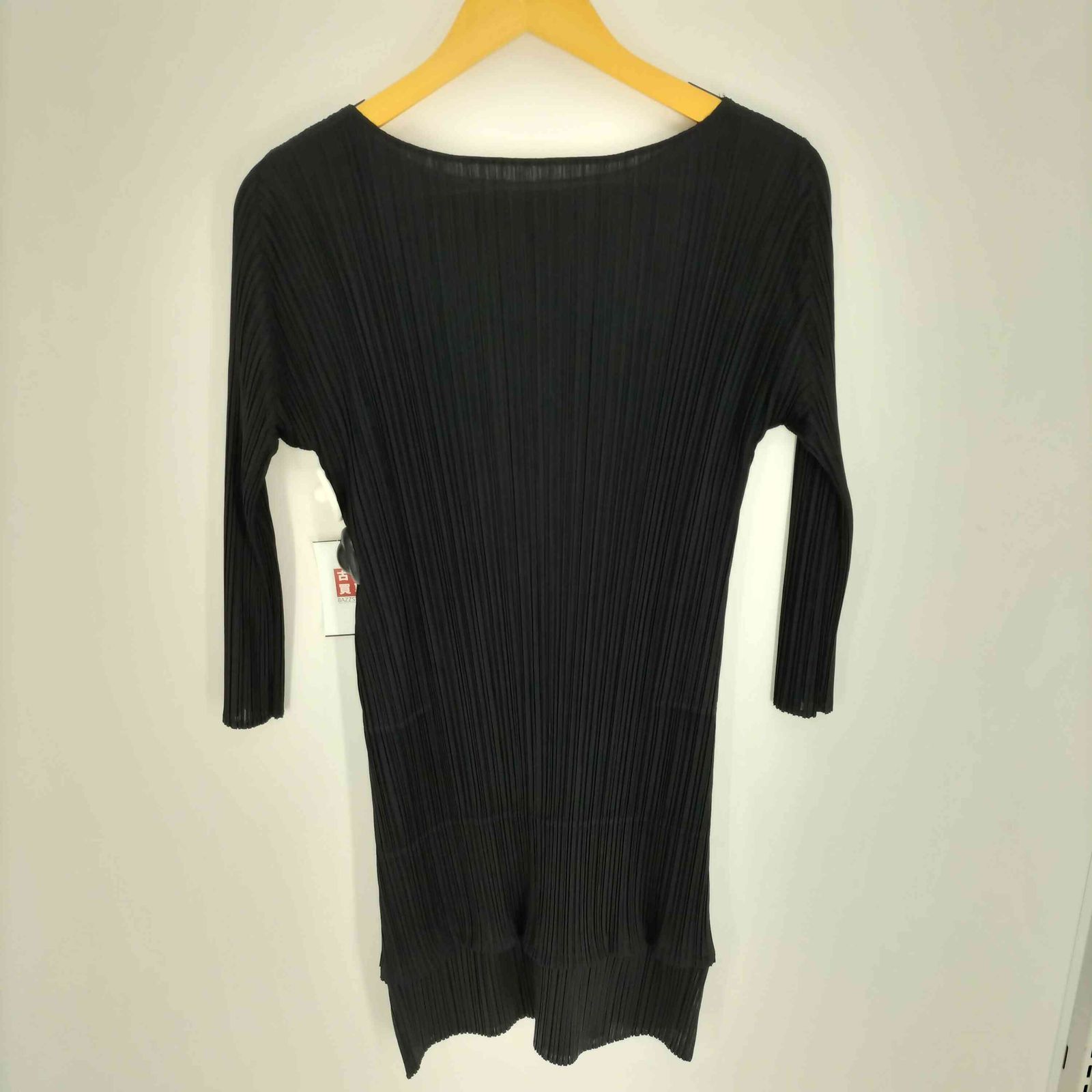 プリーツプリーズイッセイミヤケ PLEATS PLEASE ISSEY MIYAKE 13AW スリット ティアードプリーツ ワンピース レディース JPN 3