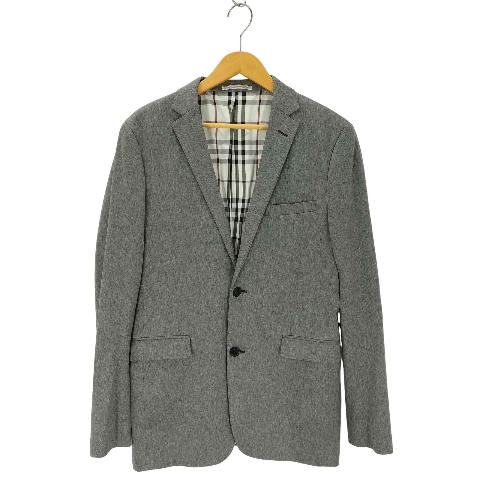 BURBERRY BLACK LABEL テーラードジャケット チェック裏地 バーバリーブラックレーベル BURBERRY BLACK LABEL 裏地チェック
