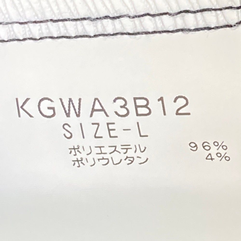 サイズ：L KAPPA GOLF カッパゴルフ 半袖ポロシャツ ブラック系
