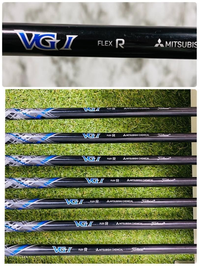 良品】初心者推奨 タイトリスト VG3 2018 メンズアイアンセット 7本R
