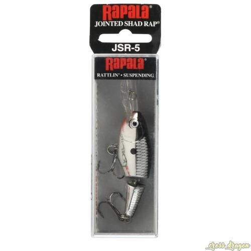 【新着商品】クローム CH_5cm/8g Rapala(ラパラ) シャッド ジョインテッド シャッドラップ 5cm 8g クローム CH  JSR5-CH ルアー