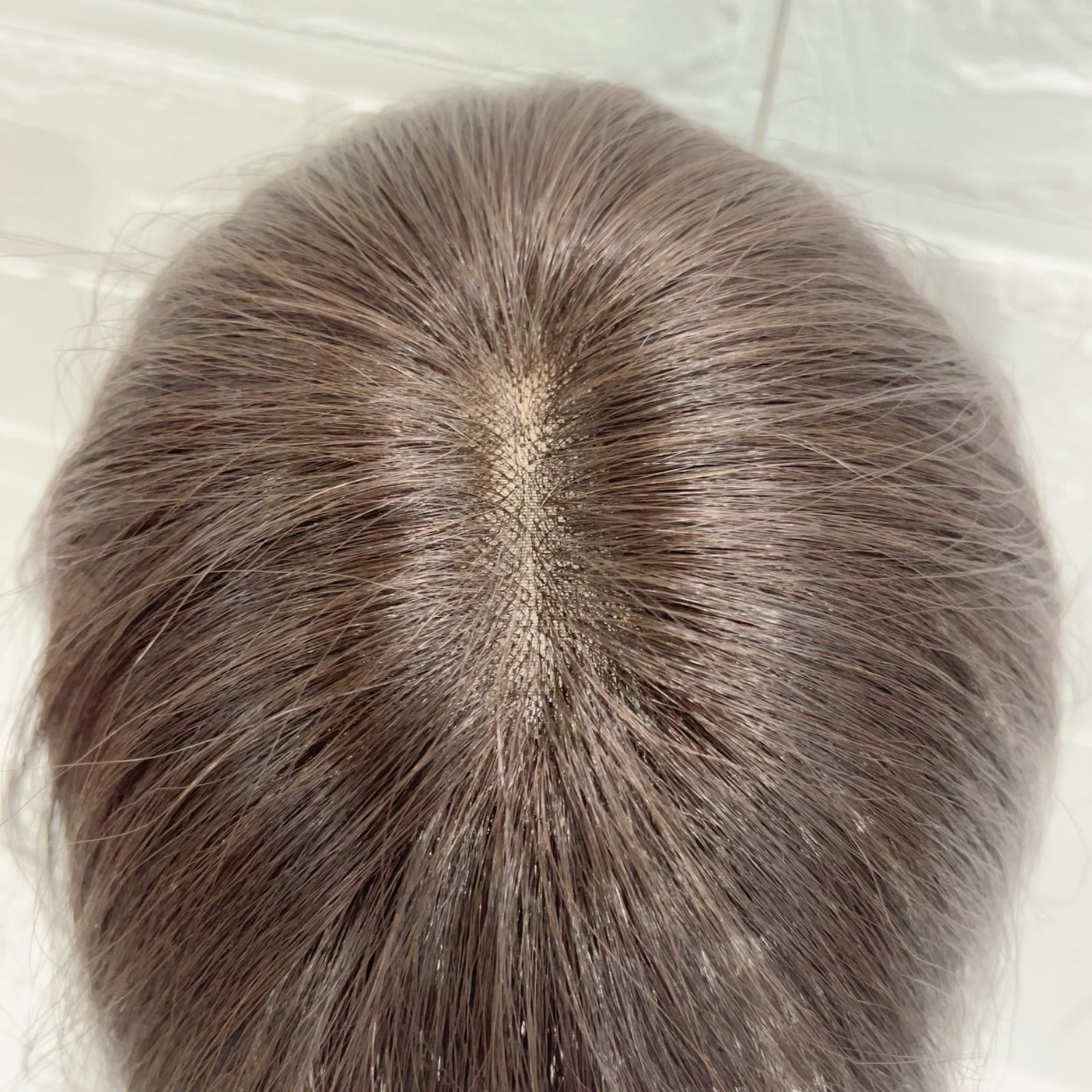 プリシラ手植え人毛ミックスカバーピース 011