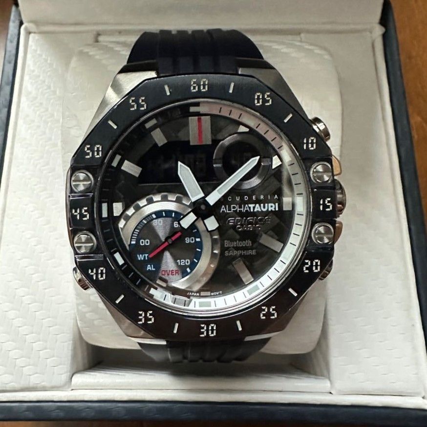 Casio EDIFICE ECB-10AT-1AJR Scuderia AlphaTauri 限定モデル メンズ