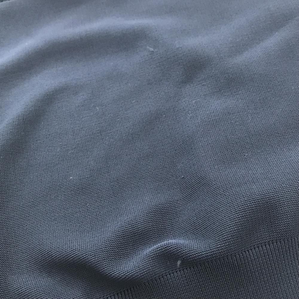 一部メッシュ調 ニット