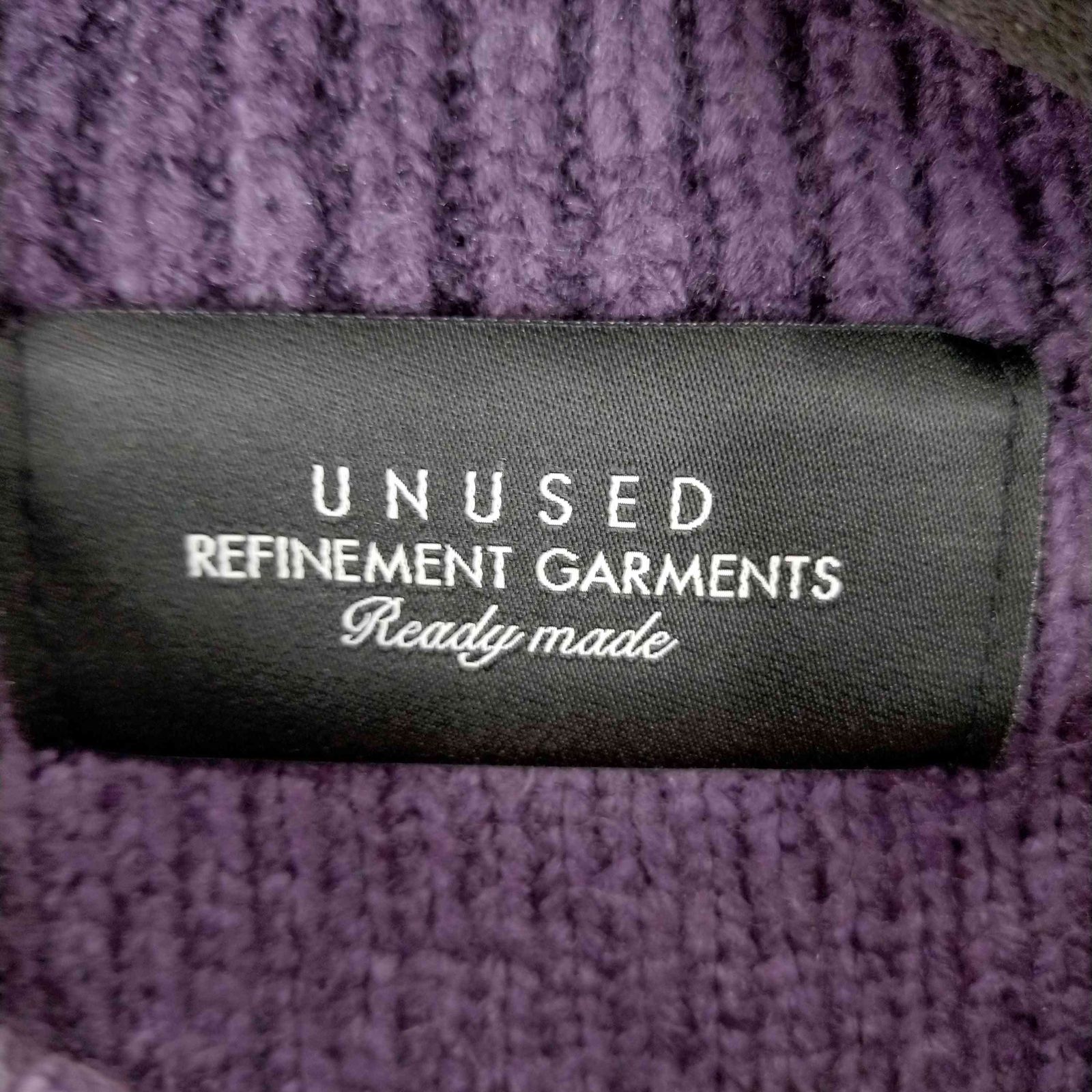 アンユーズド UNUSED 22SS 5G fringe crewneck sweater メンズ JPN：2 