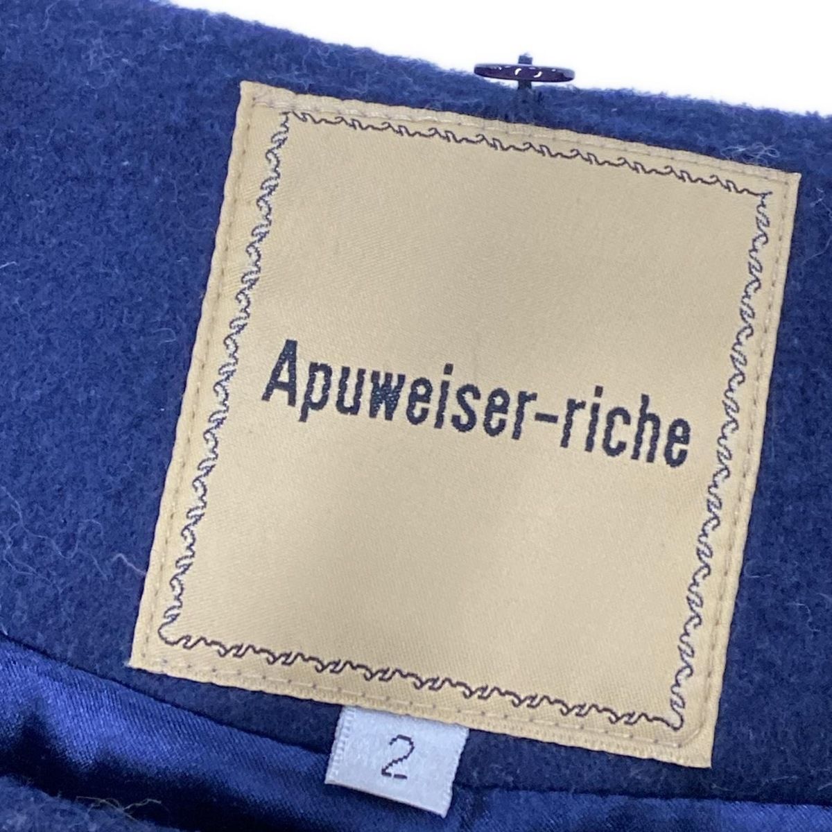 Apuweiser-riche(アプワイザーリッシェ) コート サイズ2 M