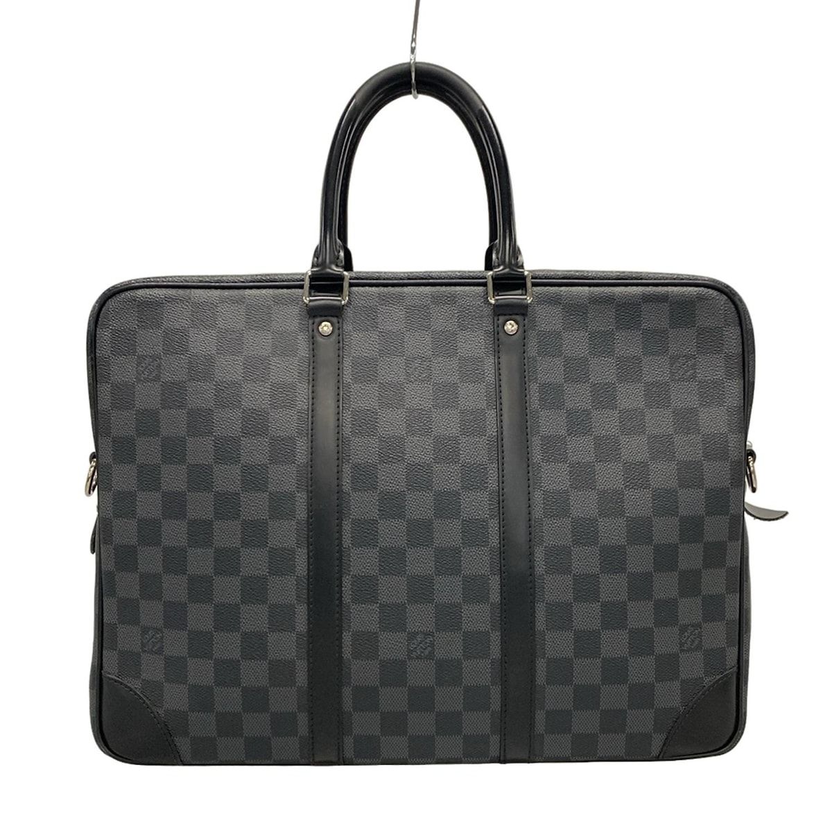美品✨ルイヴィトン ビジネスバッグ ダミエ ジェアン ヤック Ｍ93082 LOUIS VUITTON ルイヴィトン ヤック ダミエ ジェアン ショルダー