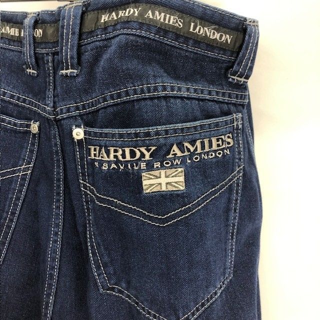 HARDY AMIES SPORT ワイドデニムパンツ W82 06080712 01 - メルカリ