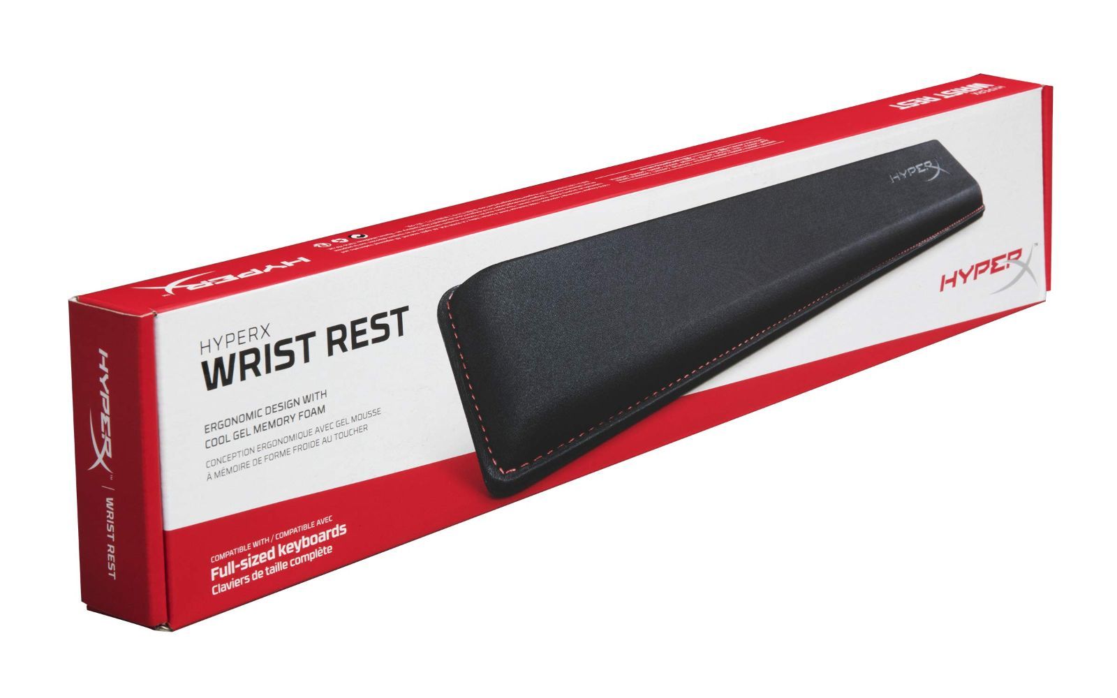 HyperX Wrist Rest リストレスト 疲労軽減 低反発クッション 人間工学デザイン 2年 HX-WR ( 4P5M9AA )