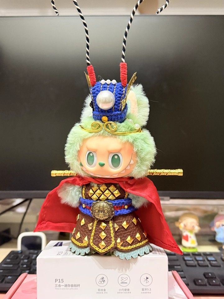 ぬいぐるみ服 labubu ラブブ 孫悟空 斉天大聖 そんごくう 新品