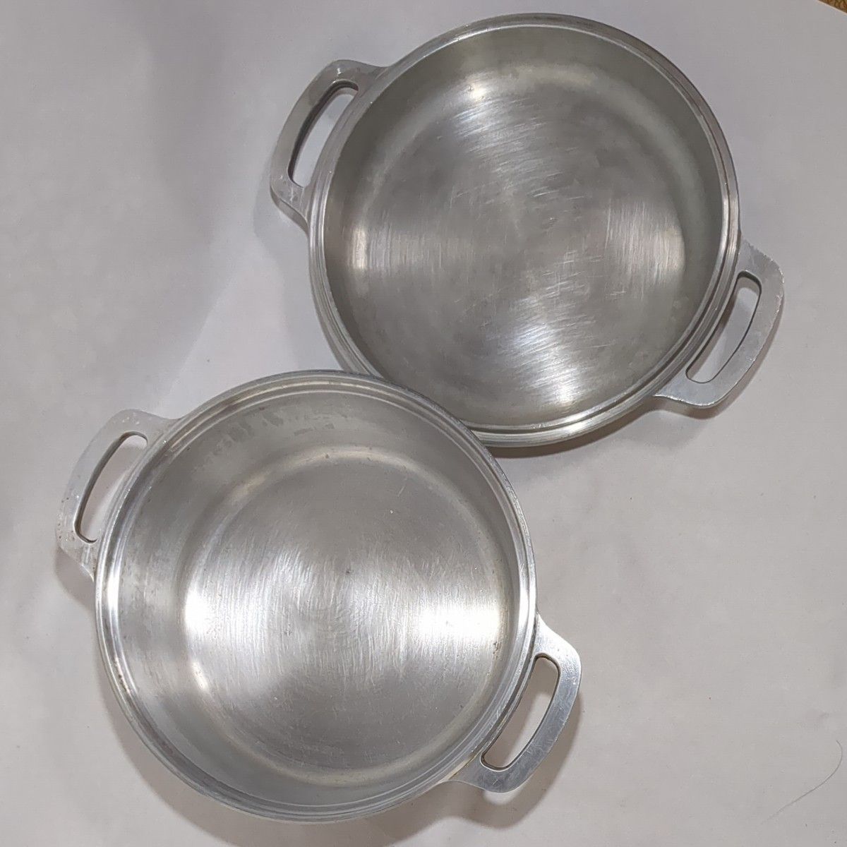 無水鍋 R 20 ムスイ 20cm 炊飯鍋 広島アルミニウム工業 USED良品 
