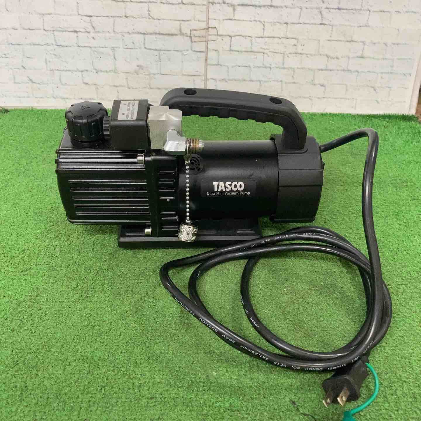 イチネンTASCO オイル逆流防止弁付ウルトラミニツーステージ真空ポンプ TA150SW 町田店