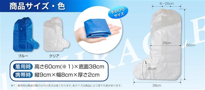 靴カバー 検査合格