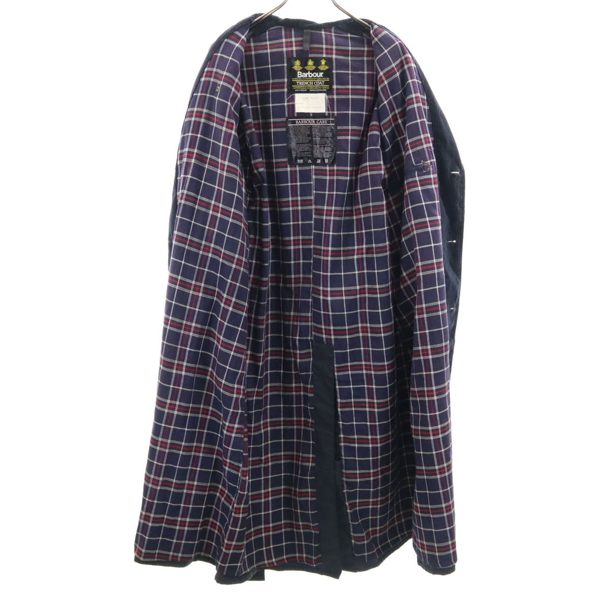 Barbour バブアー 90s 3ワラント TRENCH COAT オールド オイルド