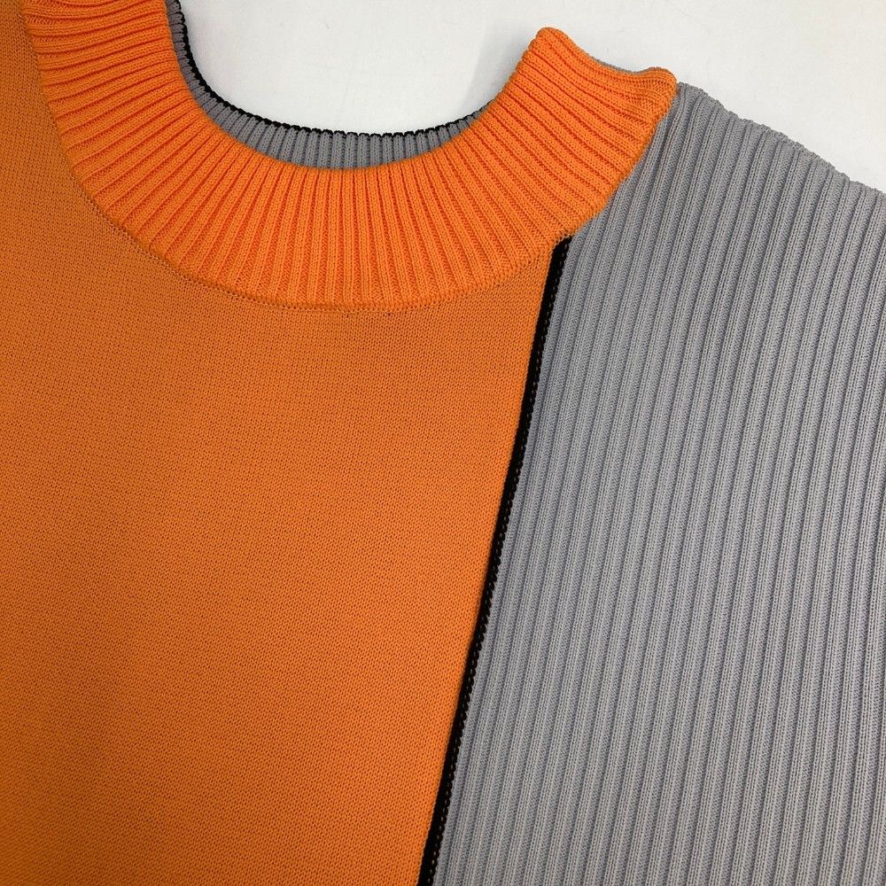 【PING】Мサイズ ピン オレンジ モックネックニットセーター  ゴルフウエア PINGМサイズ ピン オレンジ モックネックニットセーター ゴルフ