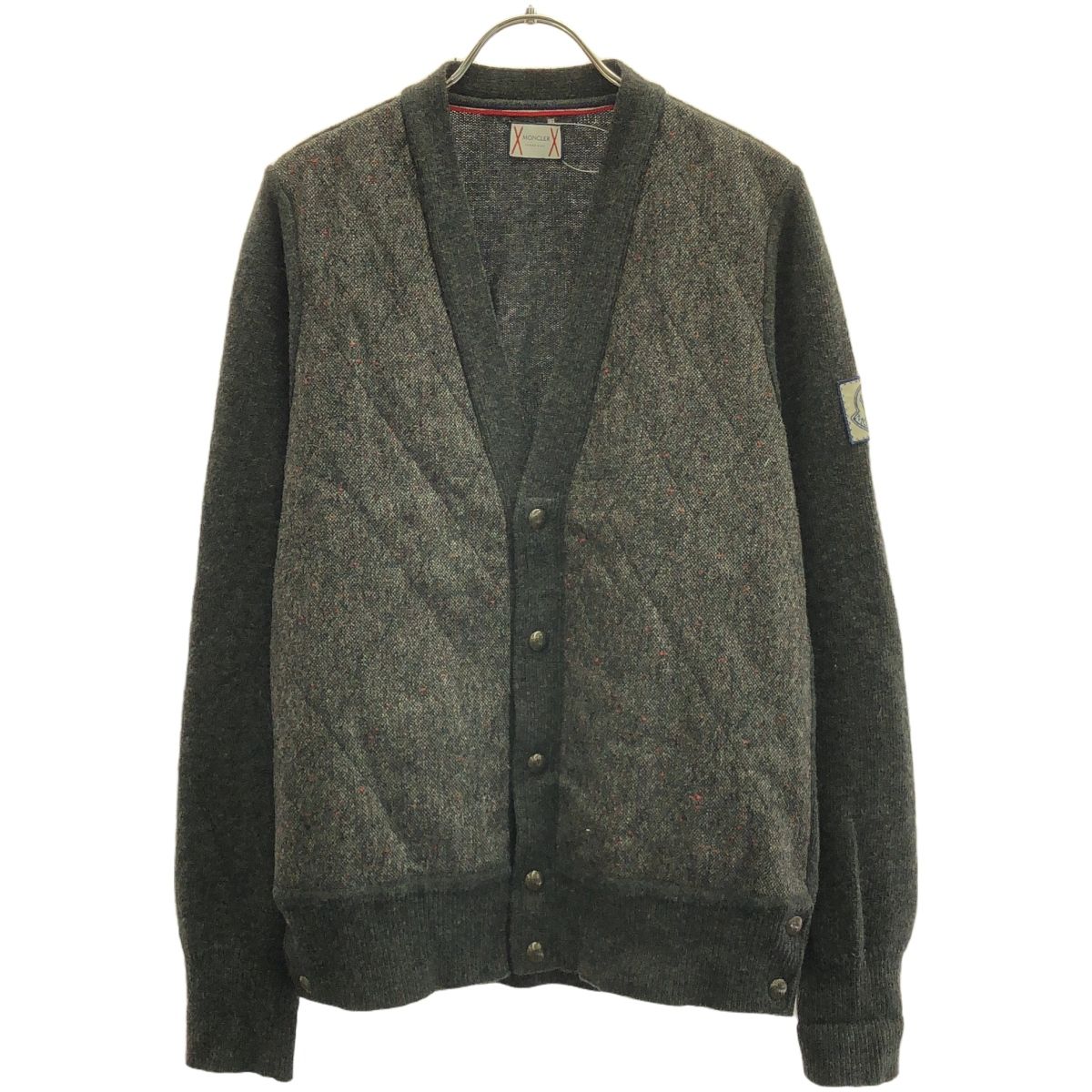 MONCLER GAMME BLEU モンクレールガムブルー ウールカーディガン