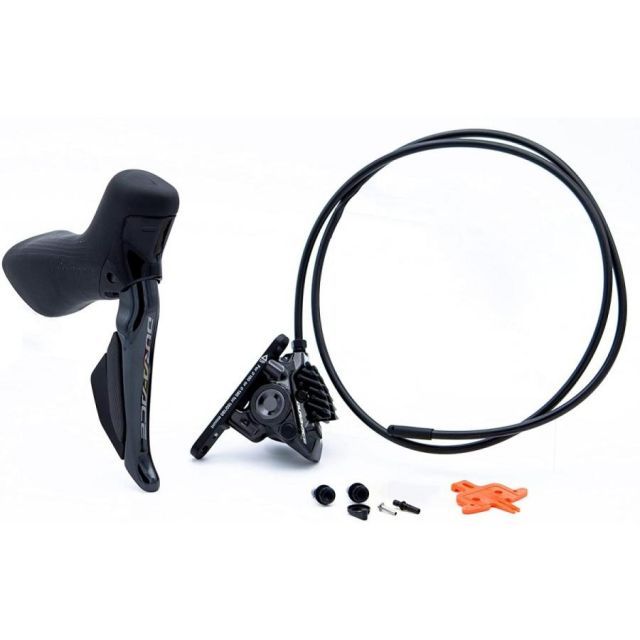 SHIMANO シマノ ST-R9270/BR-R9270 J-kit 右前 1000mm  L03A ディスクブレーキセット ブラック/グレー