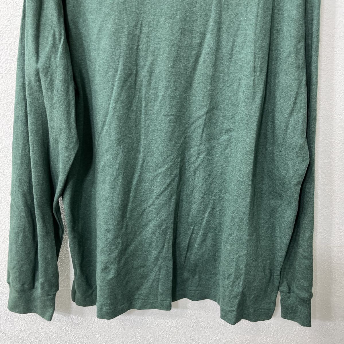 【デッドストック★新品未使用】ラルフローレン長袖ポロシャツ★グレー★170サイズ POLO RALPH LAUREN 長袖 ポロシャツ 2XL グリーン ポロ ラルフ