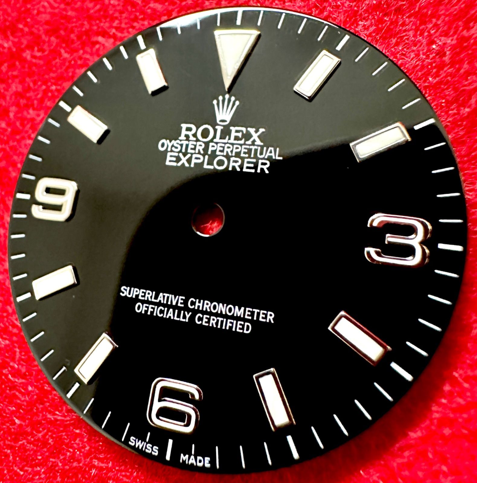 純正パーツ ROLEX ロレックス エクスプローラー 14270 114270 文字盤 