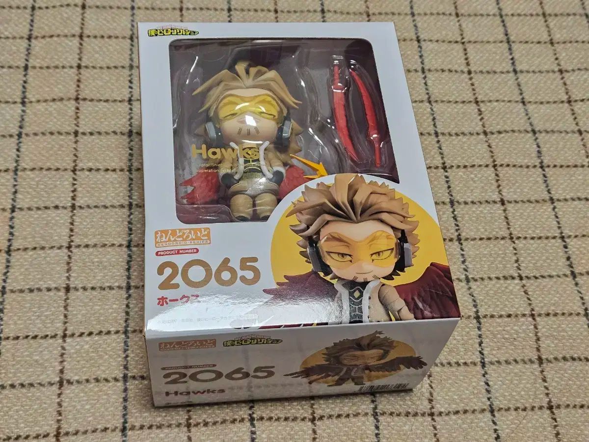 僕のヒーローアカデミア ホークス ねんどろいど 開封品