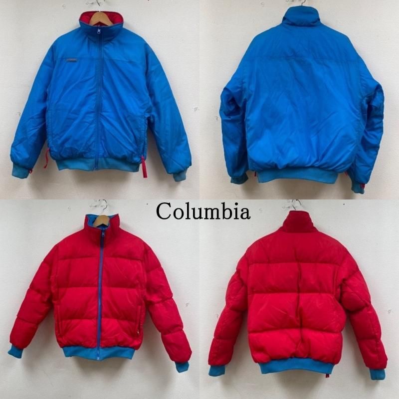【Columbia コロンビア】リバーシブルダウンジャケット　90s Columbia コロンビア ジャケット、上着 ダウンジャケット 90s