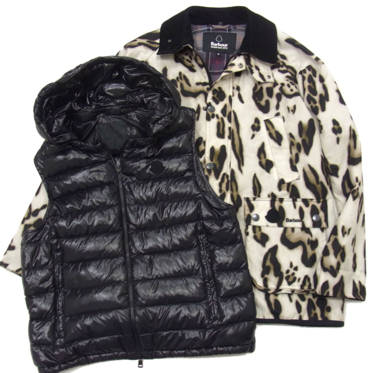 定価35.9万円☆MONCLER 1952×BARBOUR ダウンジャケット ダウンベスト 