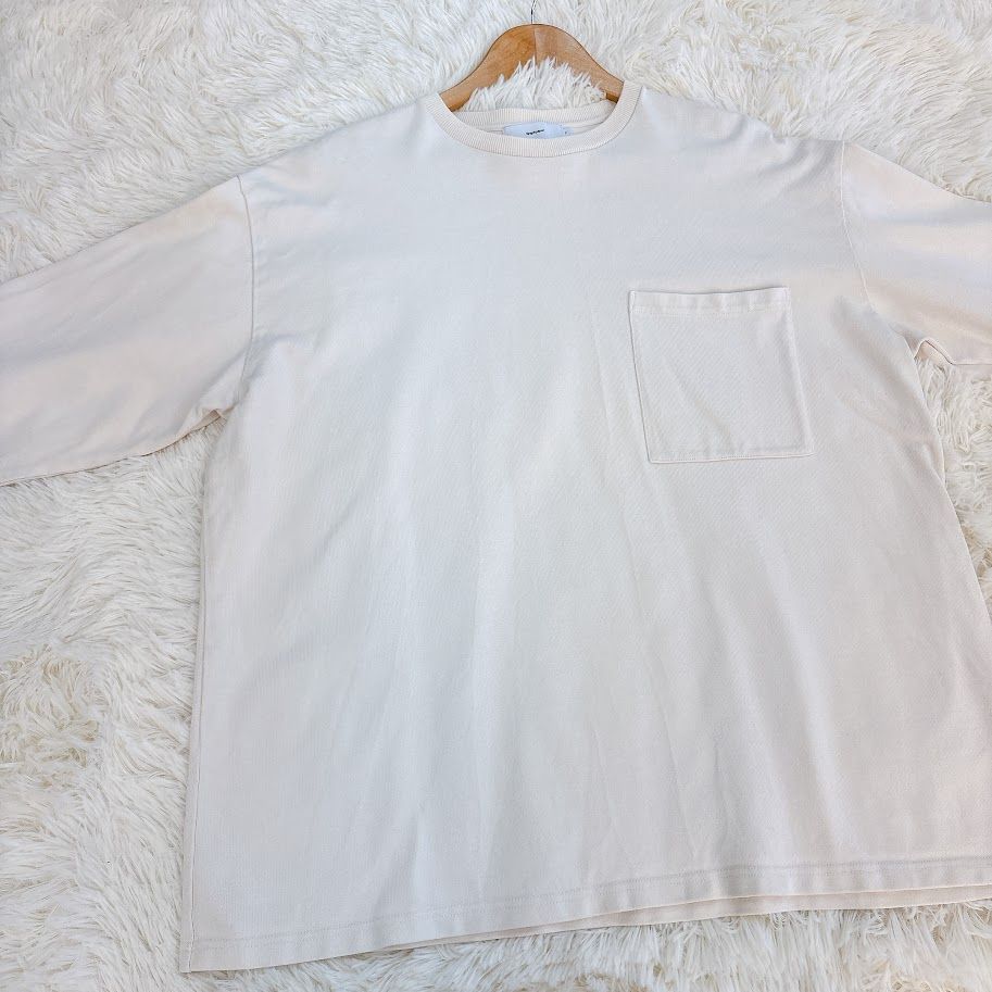 Graphpaper グラフペーパー GU 193-70025 Heavy Weight L S Oversized Tee ヘビーウェイト オーバーサイズ ロングTシャツ 長袖