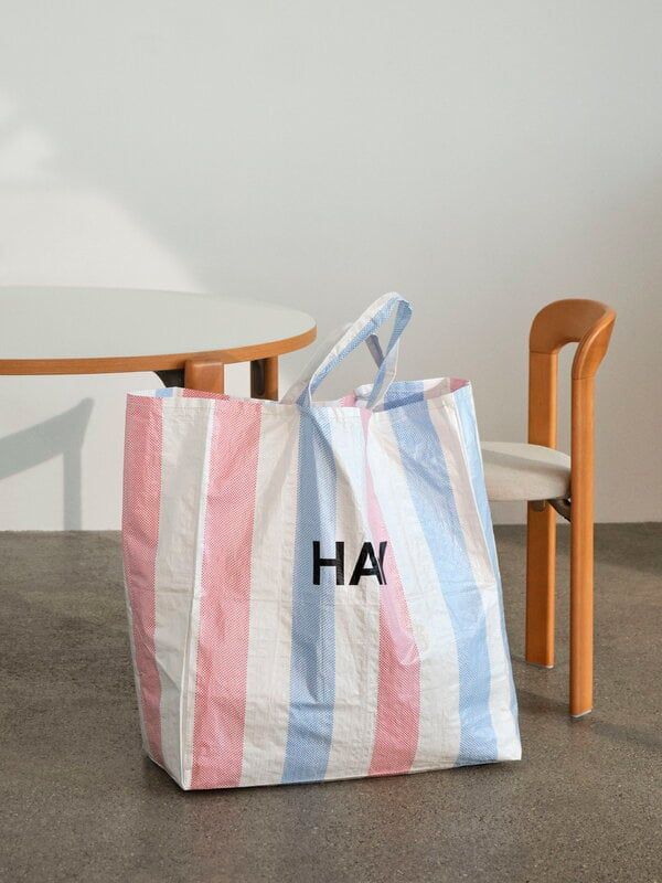 HAY エコバッグ ヘイ CANDY STRIPE SHOPPER XL 特大 トート