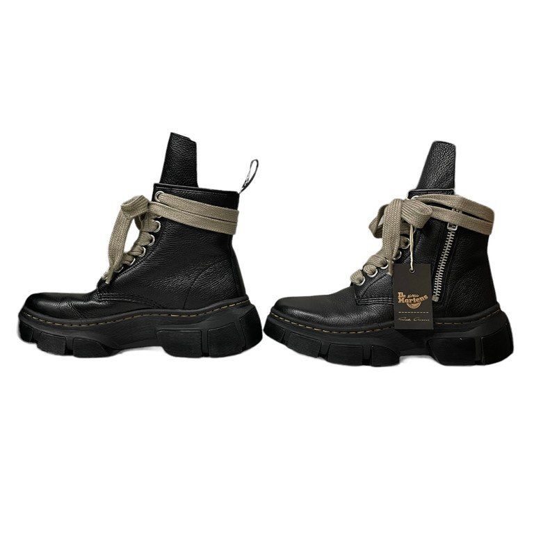 Rick Owens × Dr.Martens 1460 DMXL JUMBO LACE BOOT ボリュームソールサイドジップジャンボレースブーツ  シューズ - メルカリ