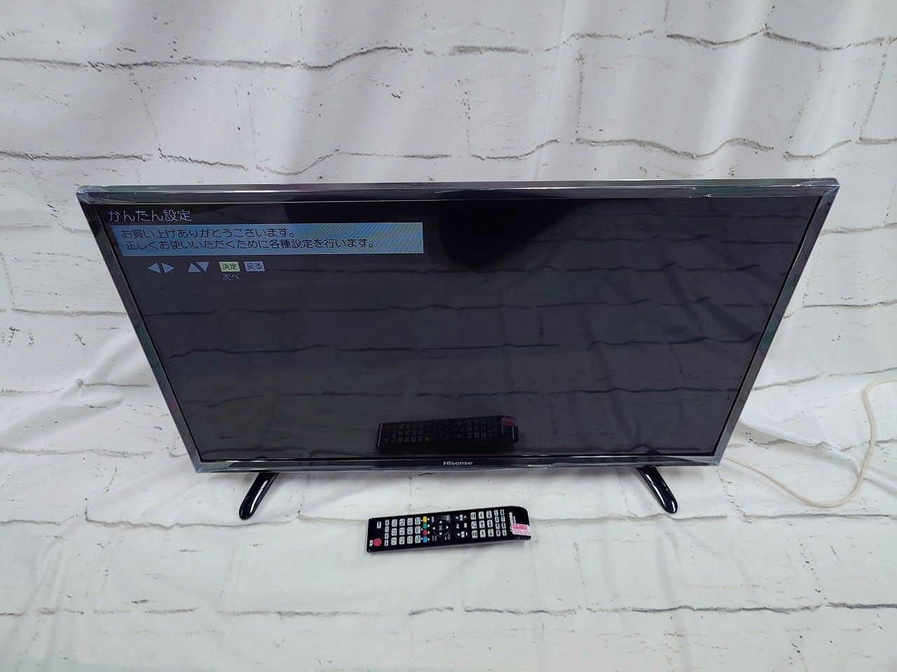 ハイセンス 32V型液晶テレビ HJ32K3120 外付けHDD裏番組録画対応