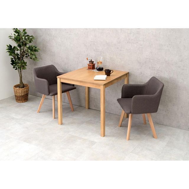 SH-8620LNT-23BR-3S ダイニング３点セット