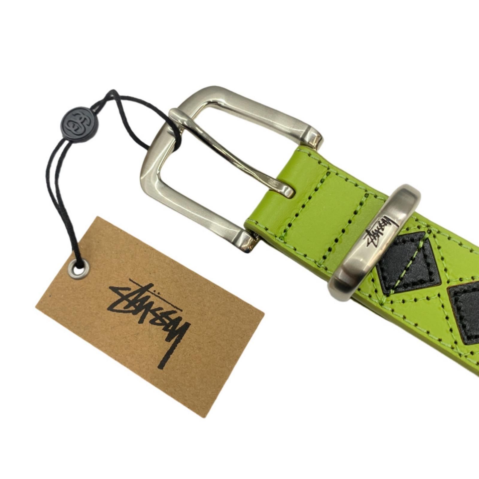 物流センター】 中古 STUSSY | ステューシー ベルト Argyle Stitch