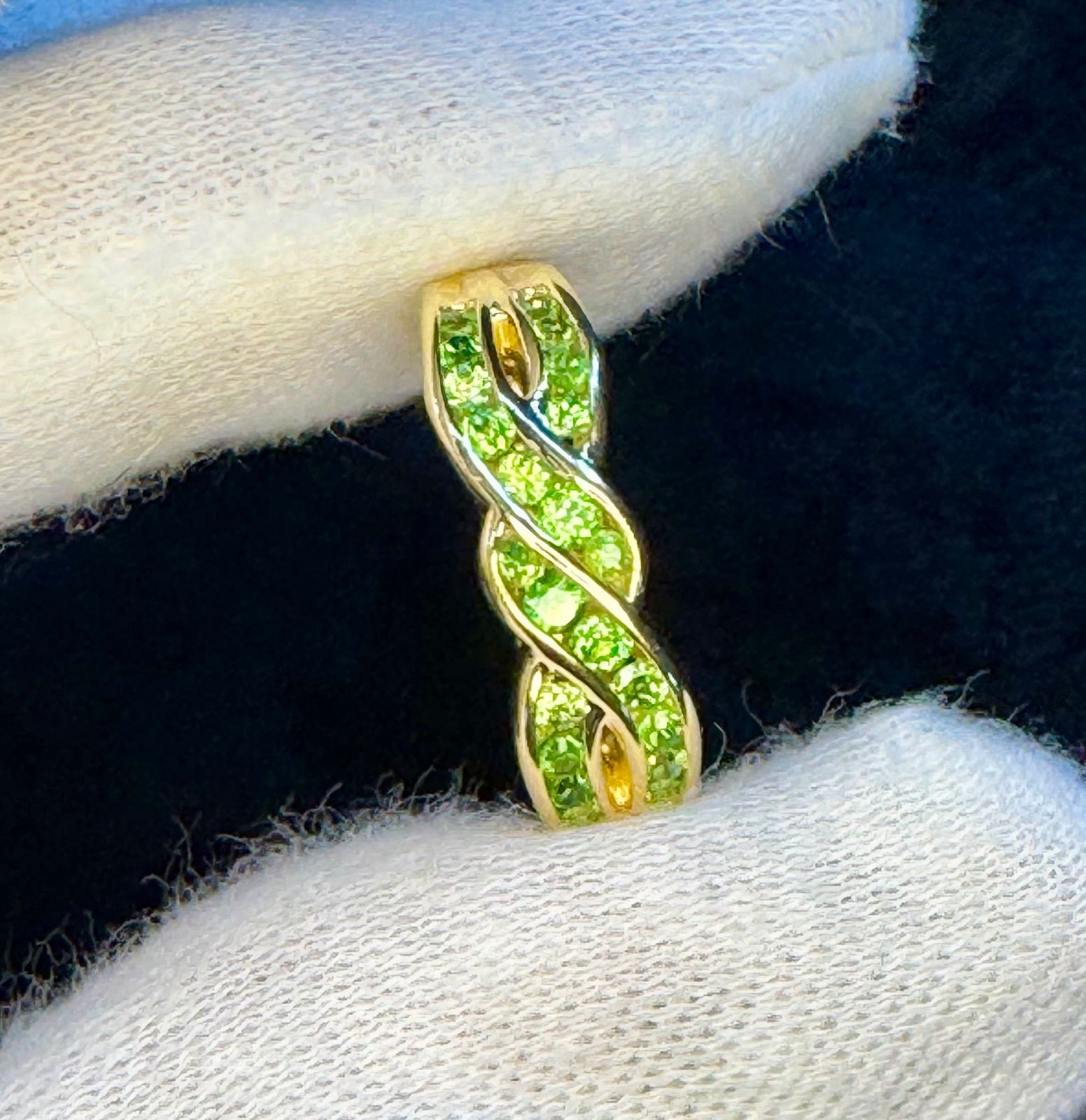 k18 YG ダイヤリング / 247 ギリオン 健康ジュエリー　訳あり k18 YG ダイヤリング / 247 ギリオン 健康ジュエリー 訳あり k18 YG