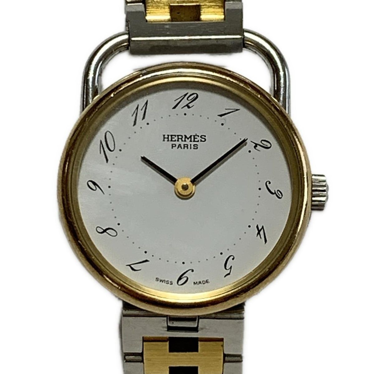 HERMES(エルメス) 腕時計美品 アルソー レディース 白 - メルカリ