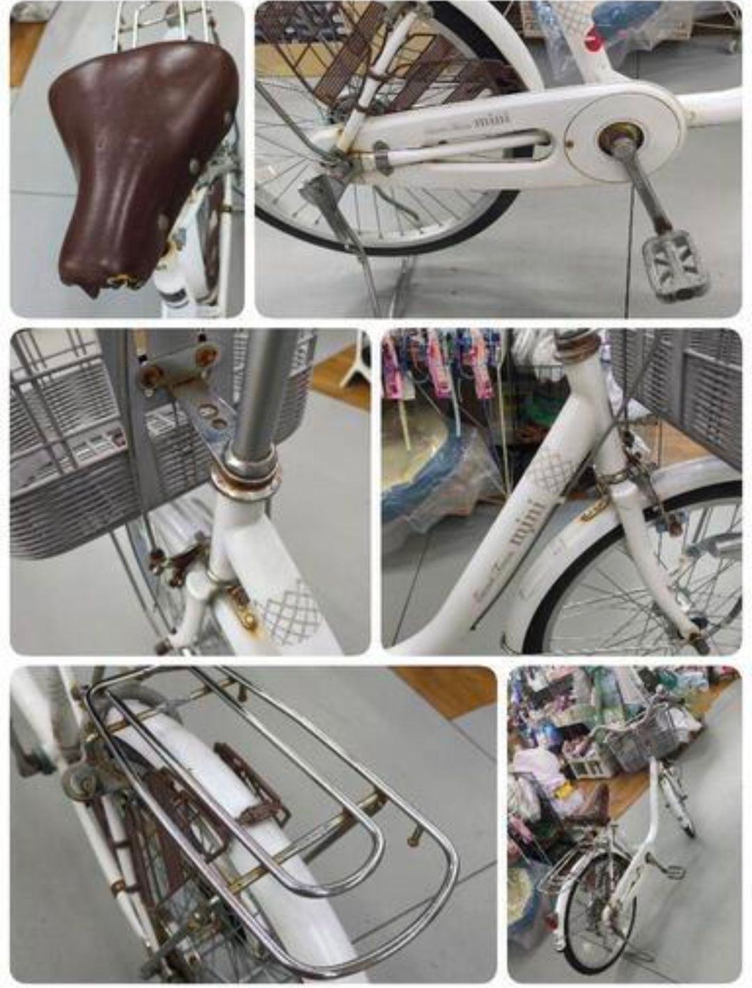 J218 ☆サビキズ使用感☆普通自転車☆EscortTown mini☆変速なし☆20