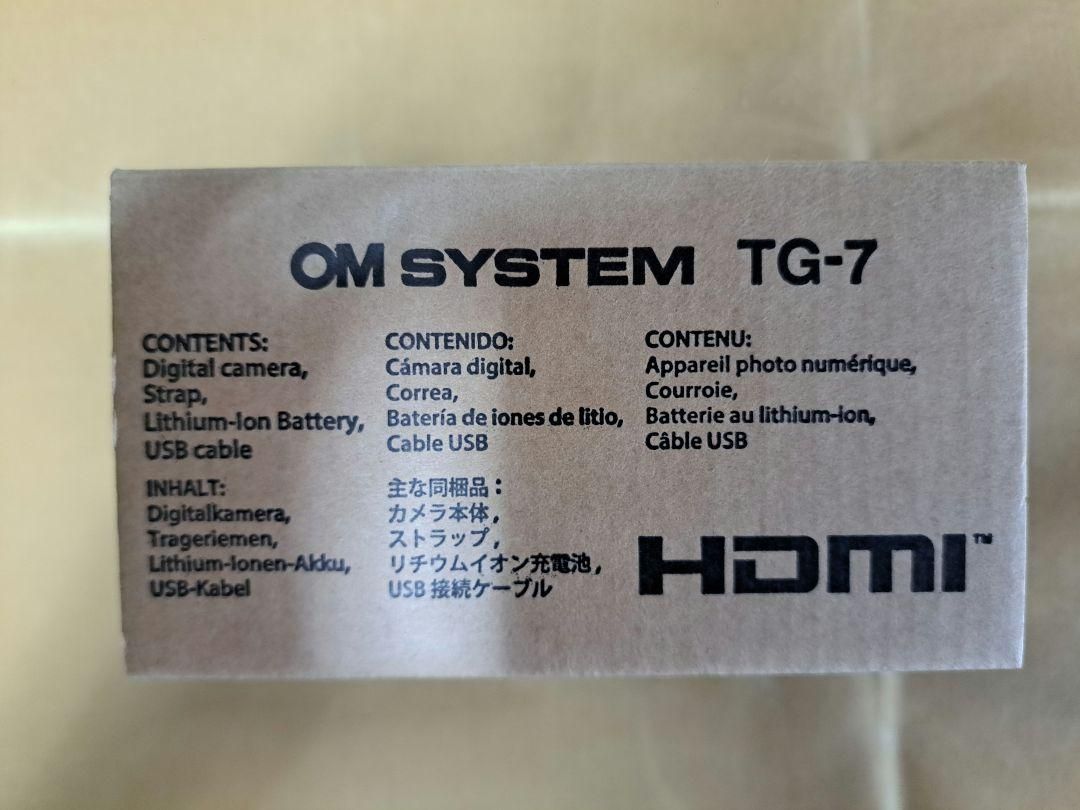 OM SYSTEM|オリンパス ToughTG-7 赤 ♥