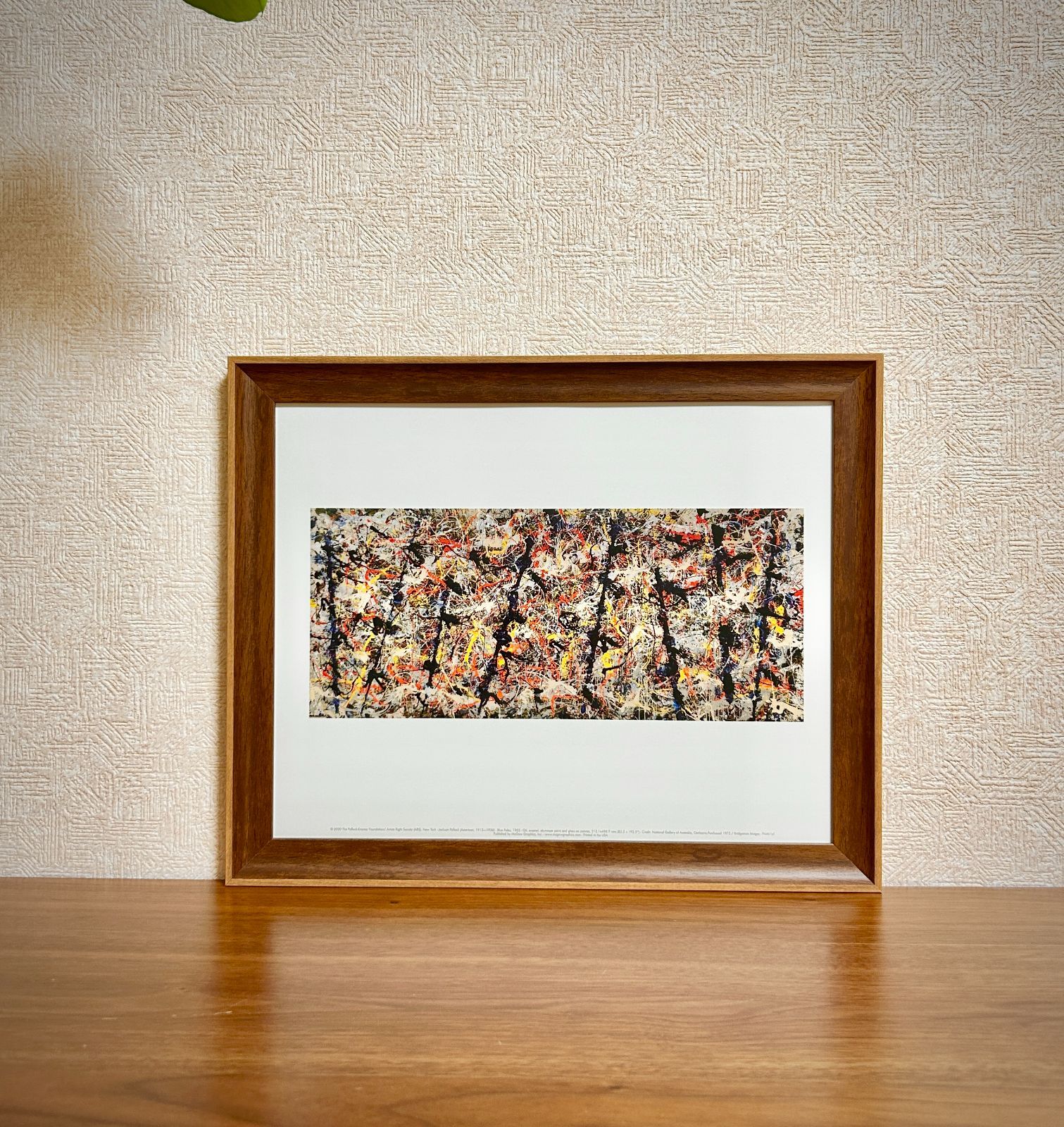 Blue Poles 1952（ジャクソン ポロック）アートポスター Historical Art - Jackson Pollock - Blue Poles, 1952 - Etsy 日本