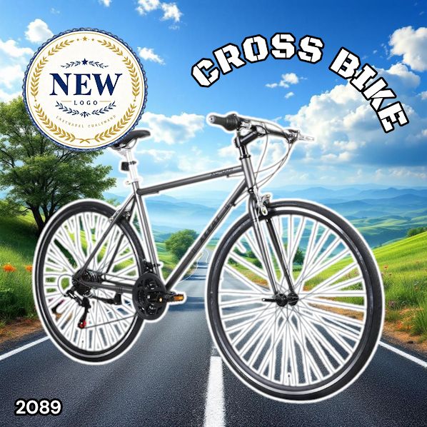 2089 クロス バイク グレー XC-009 シマノ製 21段変速 安心 高品質 高性能 700C×28C タイヤ リムブレーキ クイックリリースレバー 9割組立済 一部地域離島別途配送料有