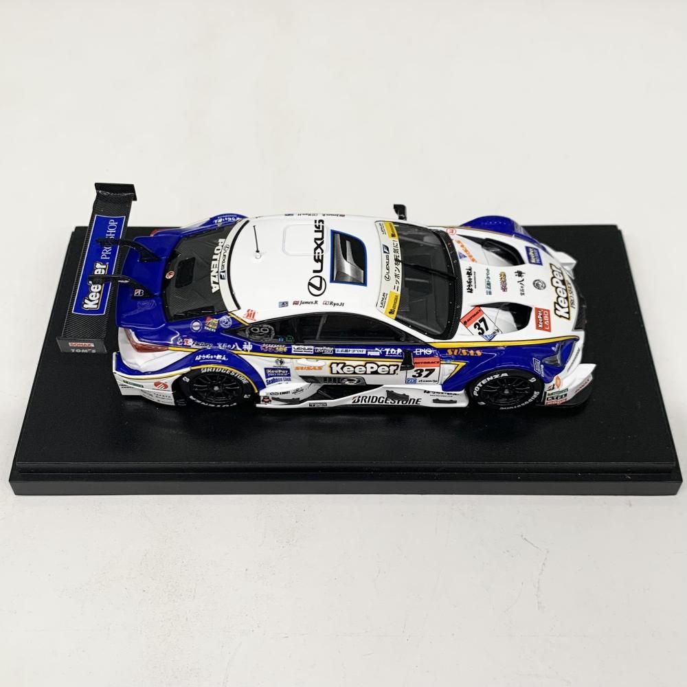 【中古】開封 EBBRO エブロ 1/43 KeePer TOM&#39;S キーパー トムス RC F スーパーGT GT500 2016 Rd.2 Fuji #37[17][240017619953] 中古】開封 EBBRO エブロ 1/43 KeePer TOM'S キーパー トムス RC