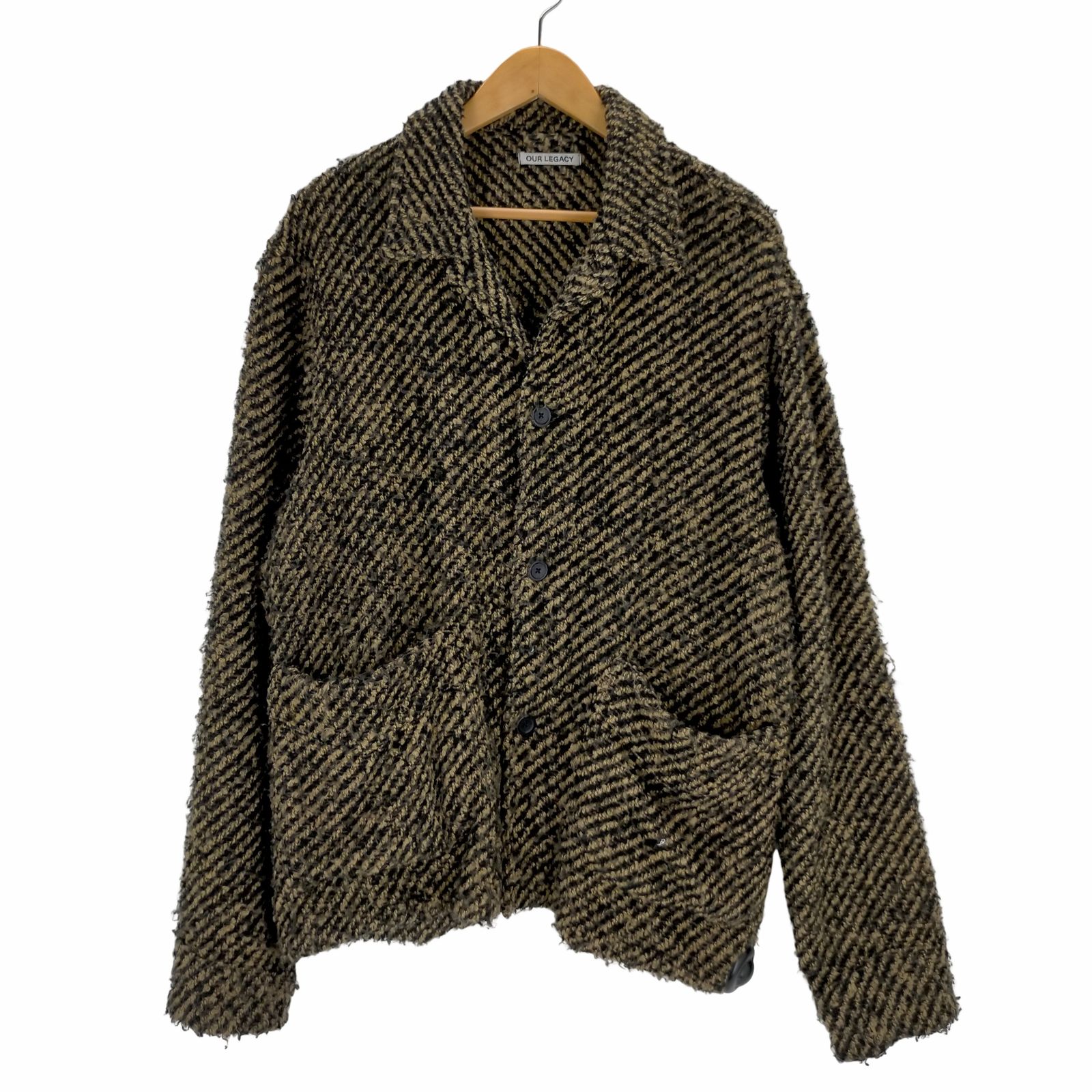 OUR LEGACY アーカイブボックスジャケット　サイズ48 ☆関税込☆OUR LEGACY☆Archive Box Jacket Wool Black☆ (OUR