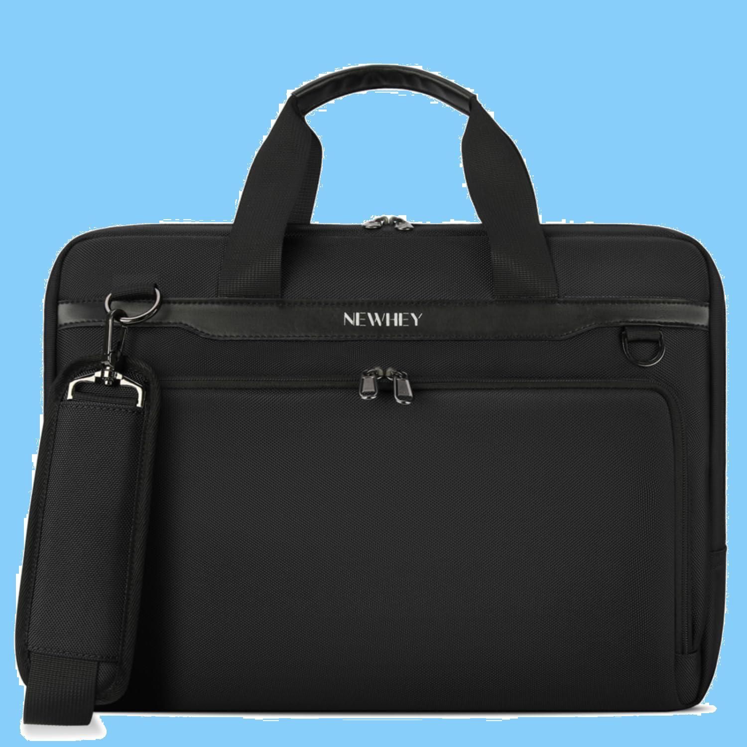 【人気商品】[NEWHEY] ビジネスバッグ メンズ 就活 A4対応 15.6インチ 3way ブリーフケース pcバッグ 大容量 リクルート 出張 通勤 通学 ショルダーバッグ ブラック