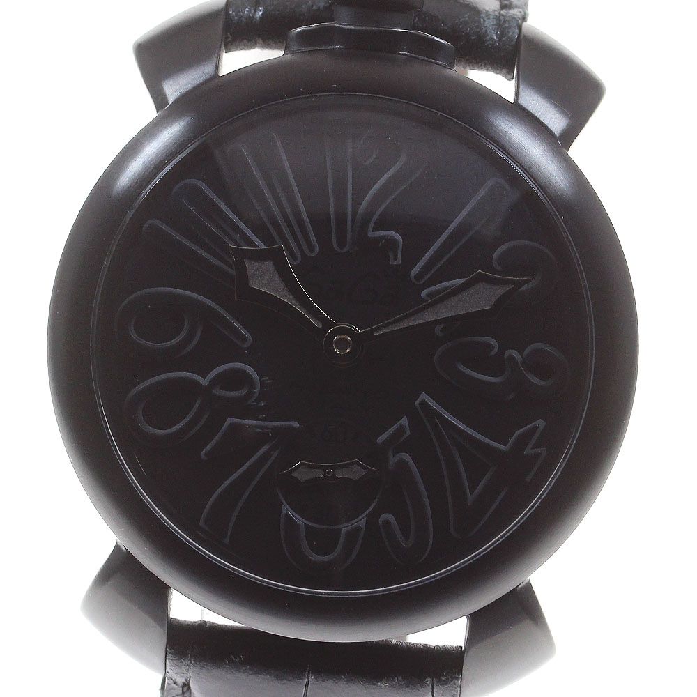 【希少】ガガミラノ　マヌアーレ48手巻き スモールセコンド 楽天市場】ガガミラノ GaGa MILANO 5015S マヌアーレ48MM
