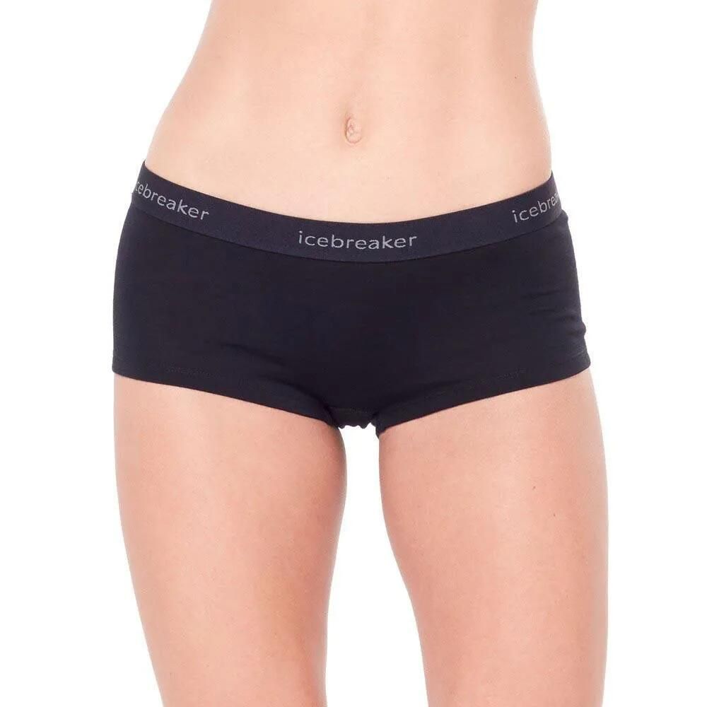 お取り寄せ ２～４週間で発送 アイスブレーカー 200 オアシス メリノ ボクサーズ レディース Black t ICEBREAKER 200 Oasis Merino boxers t
