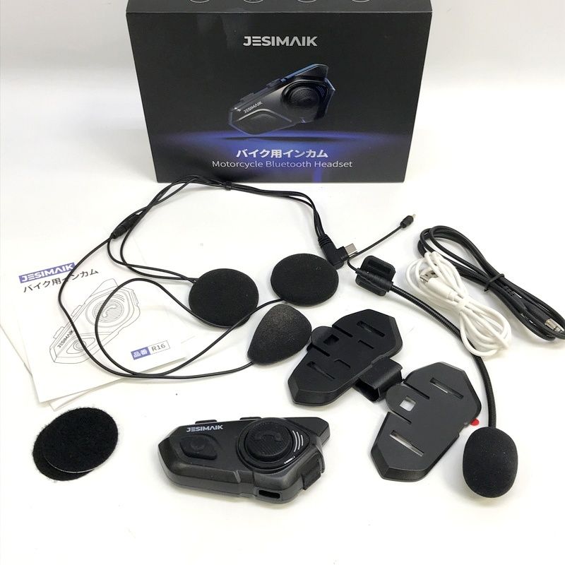 最新の激安 JESIMAIK ジェスマイク Bluetooth Mortercycle バイク用インカム アクセサリー